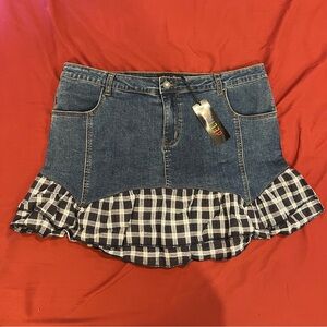 Delias By Dolls Kill - QUIRKY OUTING MINI SKIRT